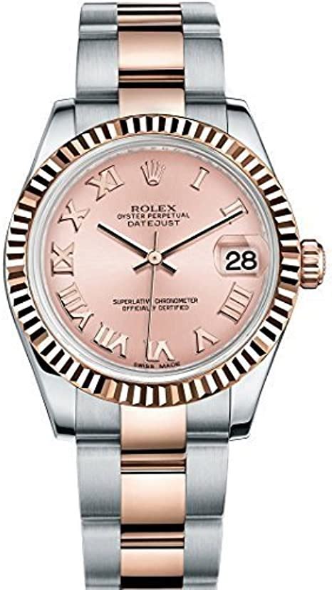 rolex datejust quadrante rosa|Rolex Datejust 31.